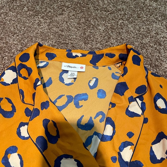 Phillip Lim for Target leopard print satin shirt - Picture 3 of 5